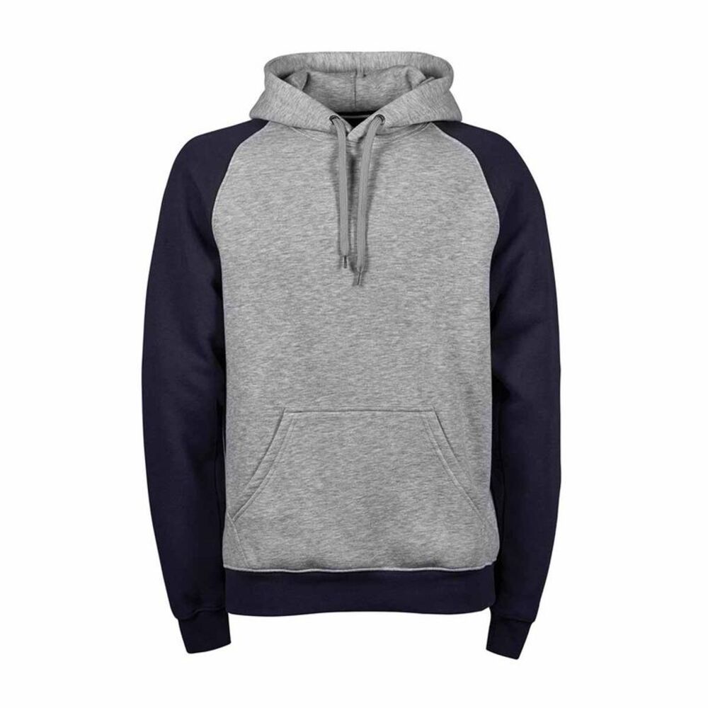 Tee Jays Mens Two-Tone  Sweatshirt / Heather Navy